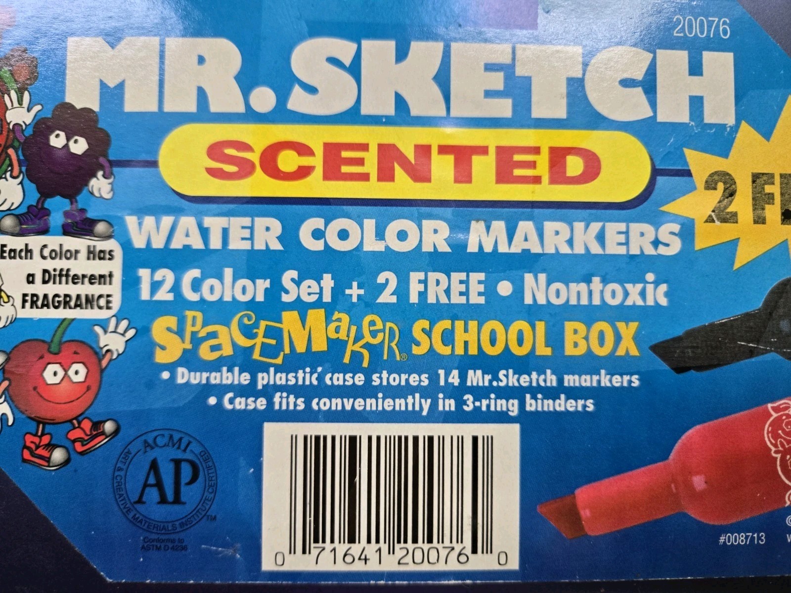 Mr. Sketch Scented Water Color Markers Set Of 12+ 2 Free Non Toxic – 1 Marker