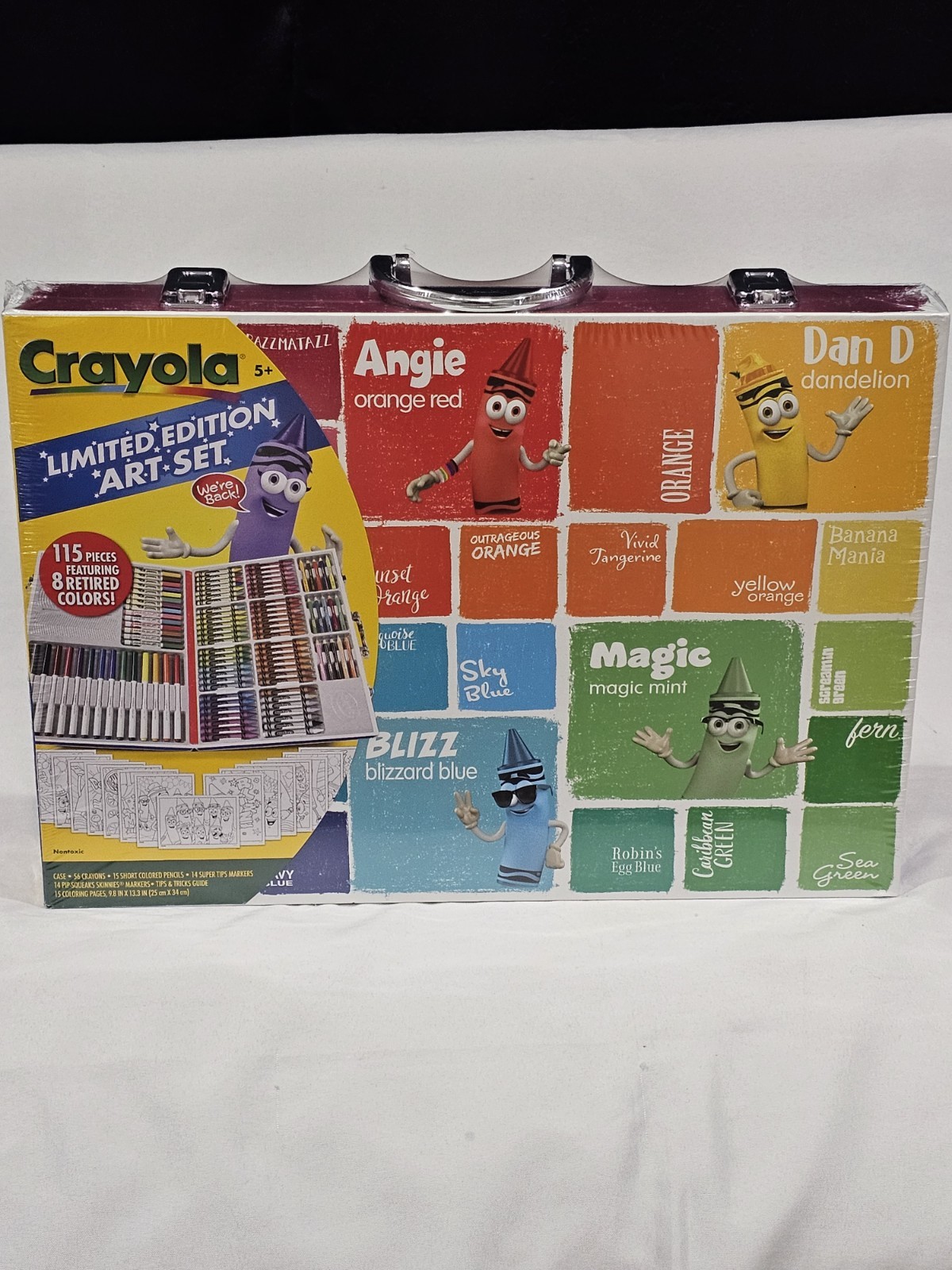 Crayola Limited Edition 115pc Inspiration Art Case Gift Sealed 🟨