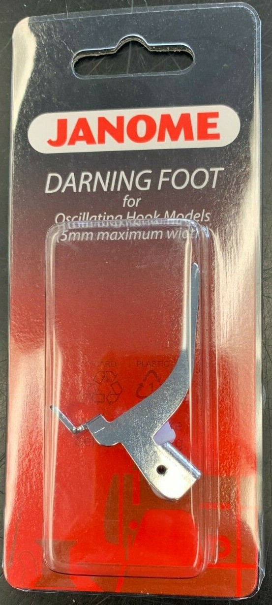 Janome Darning Foot (200-127-000) For Oscillating Hook Models
